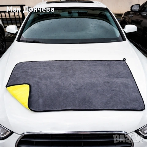 XLL Микрофибърна кърпа за подсушаване на автомобил – ултра абсорбираща, снимка 3 - Аксесоари и консумативи - 53964272