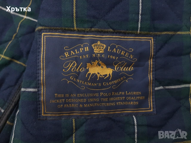 Polo Ralph Lauren Iconic Quilted - Оригинален мъжки елек размер L, снимка 10 - Якета - 53466817