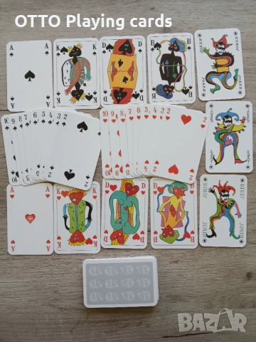 Стари карти за игра, снимка 2 - Карти за игра - 51896134