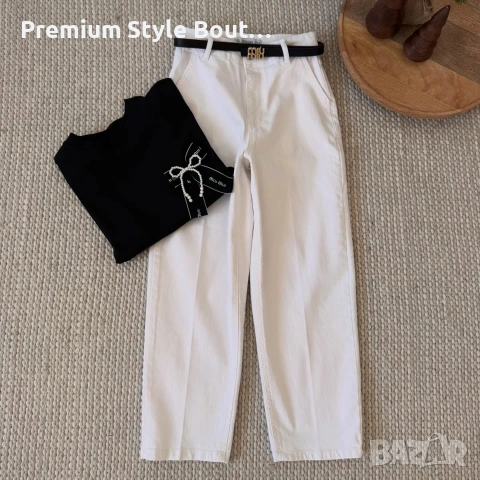 колан от естествена кожа в кутия miu miu 