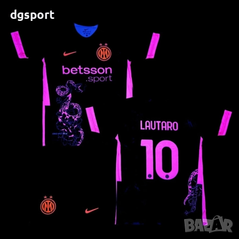 Детски флуоресцентен екип на Интер#Лаутаро Мартинес#10!, снимка 5 - Футбол - 52064071