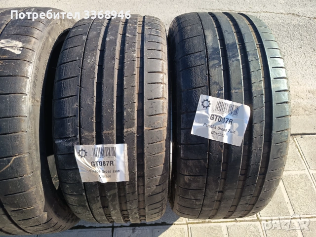 ГУМИ Michelin Pilot SUPER sport sport packet 265/35/20 325/30/21 Мишелин пилот спорт Porsche RS, снимка 3 - Гуми и джанти - 53667402