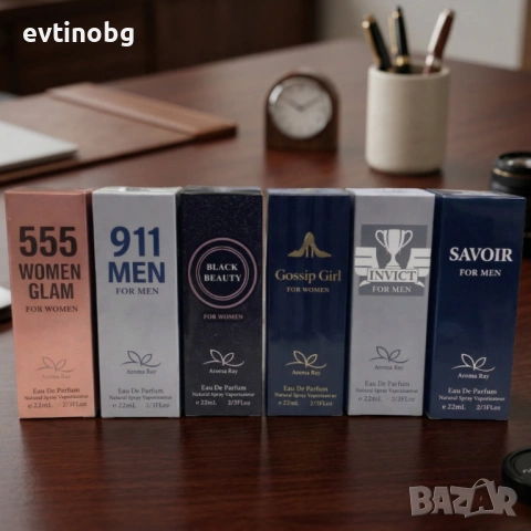 Комплект от 6 парфюма по 22мл за Него и Нея – Перфектният аромат за всяко настроение, снимка 7 - Дамски парфюми - 53921866