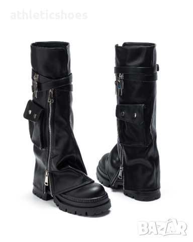 Дамски ботуши на платформа-ПРОМОЦИЯ, снимка 3 - Дамски ботуши - 52059931