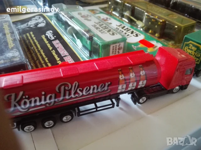 Рекламни камиончета бира , мащаб 1/87., снимка 6 - Колекции - 51150621