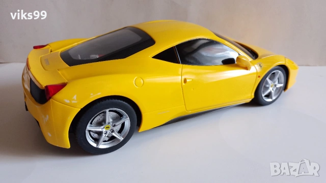 Ferrari 458 ITALIA Rastar - Мащаб 1:18, снимка 5 - Колекции - 53150759