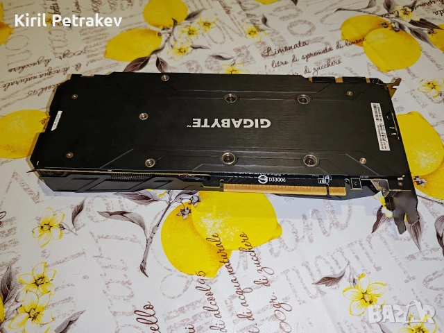 Gigabyte GTA 1070 G1 Gaming 8G, снимка 4 - Видеокарти - 53717663