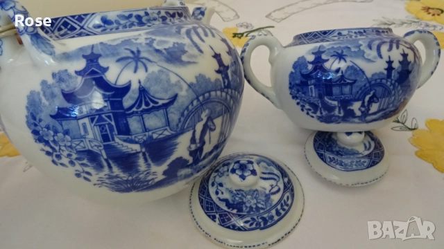 Чайник и захарница  (Nippon),  Япония.                            , снимка 6 - Сервизи - 52282555