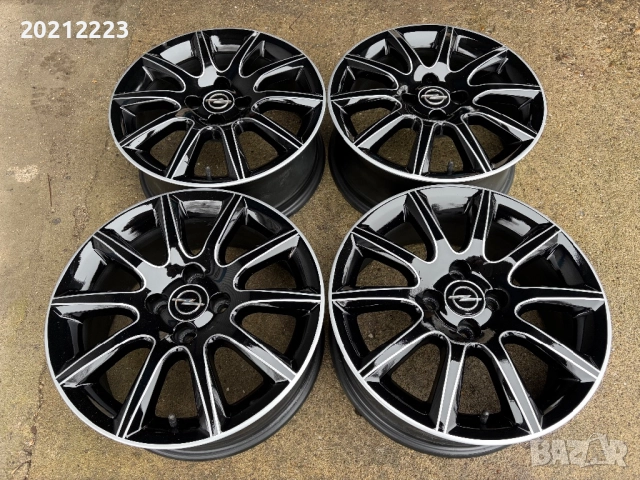 4 броя алуминиеви джанти за Opel Astra H,Opel Corsa D 16, снимка 8 - Гуми и джанти - 52582554