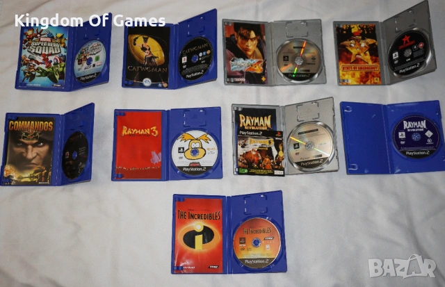 Игри за PS2 The Simpsons/Gladiator/Legion/Kessen/Catwoman/Marvel/Tekken 4/Godfather/Rayman/MikeTyson, снимка 12 - Игри за PlayStation - 53935685