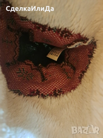 Детски пантофки вълнени 33н и Шапка , снимка 6 - Детски пантофи - 53155351