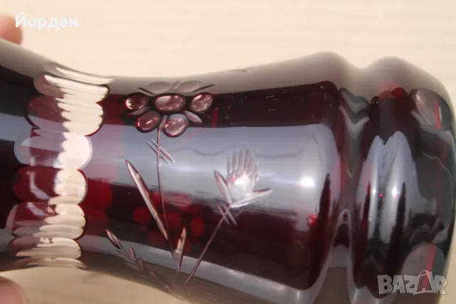 Кристална ваза ''бохемия'', снимка 10 - Вази - 49651669