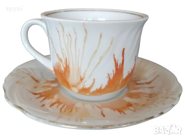 Сервиз за чай, порцелан, кухня., снимка 2 - Сервизи - 49891141