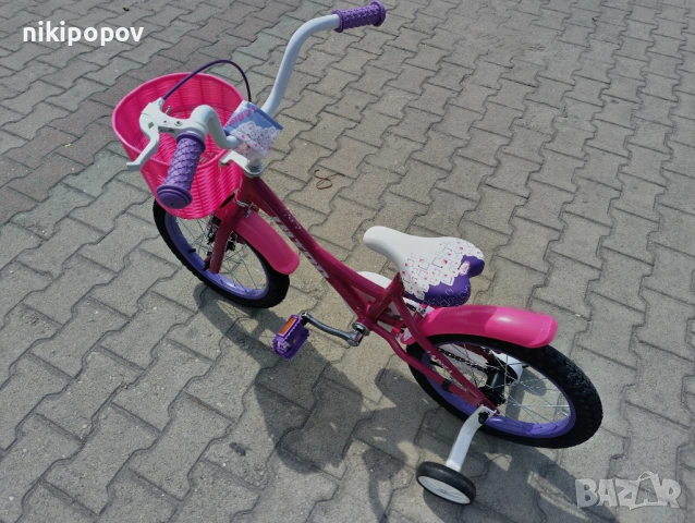 CROSS Велосипед 16" ULTRA LARISA розов, снимка 6 - Велосипеди - 53759444