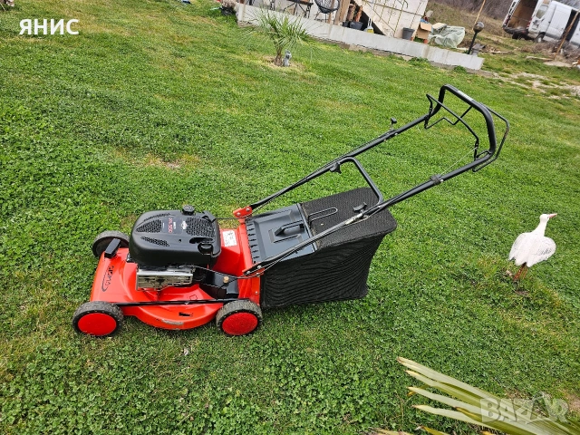САМОХОДНА МОТОРНА КОСАЧКА BRIGGS&STRATTON. КАТО НОВА. , снимка 5 - Градинска техника - 53877167