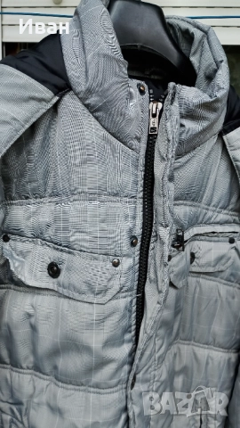 Мъжко зимно яке с качулка,размер XL, снимка 2 - Якета - 52146820