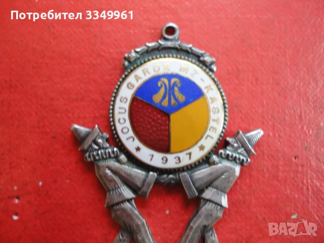 Сребърен орден медал 3 Райх с емайл , снимка 3 - Антикварни и старинни предмети - 51367422