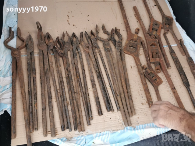 18 БРОЯ СТАРИ ИНСТРУМЕНТИ ЗА 1265ЛВ 2612250843, снимка 13 - Антикварни и старинни предмети - 52901697