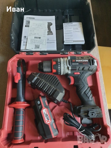 Parkside performance нов ударен винтоверт , снимка 8 - Винтоверти - 54203917