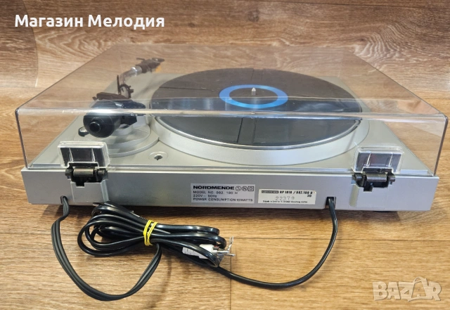 Грамофон Nordmende RP 1010 – Немски грамофонен шедьовър и аналогов детайл от „Златната ера“ на винил, снимка 12 - Грамофони - 54036927