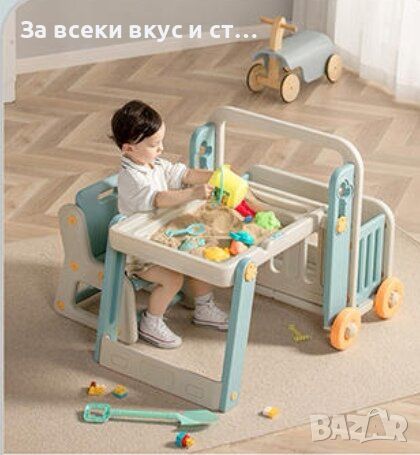 Мултифункционална детска маса със столче, снимка 6 - Други - 45186772