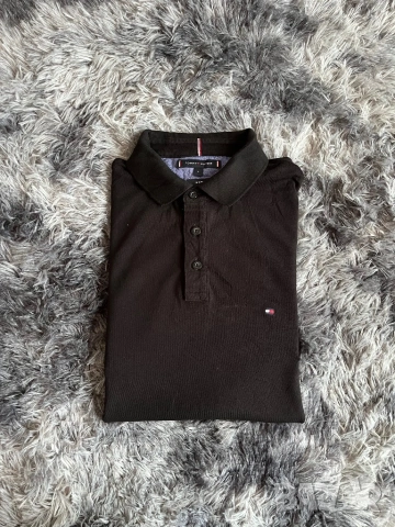 Поло Tommy Hilfiger Черно L 