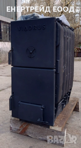 НОВ чугунен котел на твърдо гориво Виадрус/Viadrus U22 5D 30 kW , снимка 4 - Отоплителни печки - 53877122