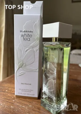 Elizabeth Arden White Tea Eau Fraiche (100 ml) цитрусов флорален аромат, луксозен парфюм за жени, снимка 6 - Дамски парфюми - 49866159