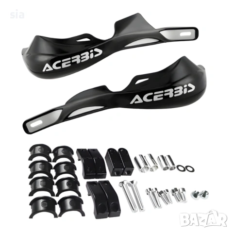 Предпазители за ръце Acerbis Style за кросов мотор и АТВ, Гардове за Ендуро, черни, снимка 2 - Части - 53971007