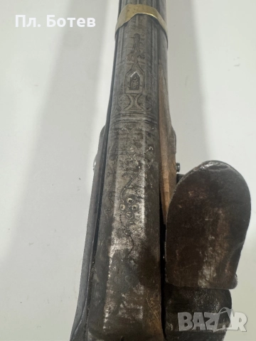 Стара кремъчна пушка, снимка 10 - Антикварни и старинни предмети - 51813344