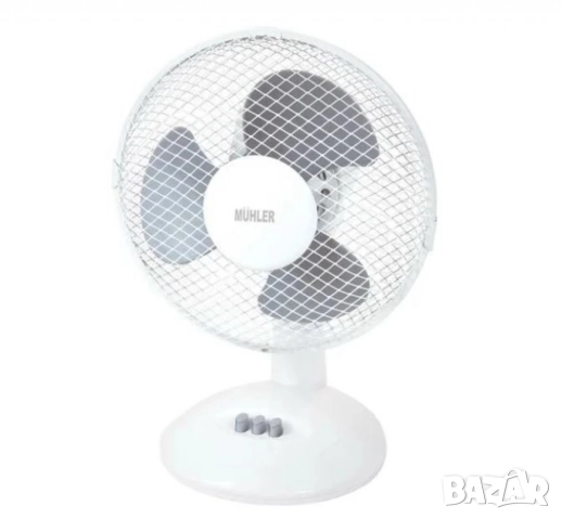 Вентилатор Muhler FM-9/12/16, настолен, снимка 3 - Друга електроника - 52098955