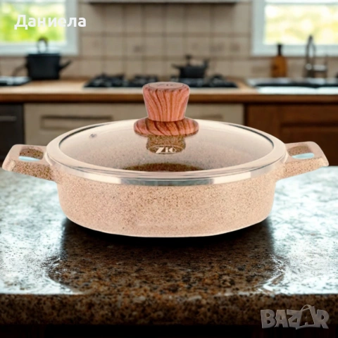 Комплект касерола с капак Lexical, снимка 2 - Съдове за готвене - 49854479