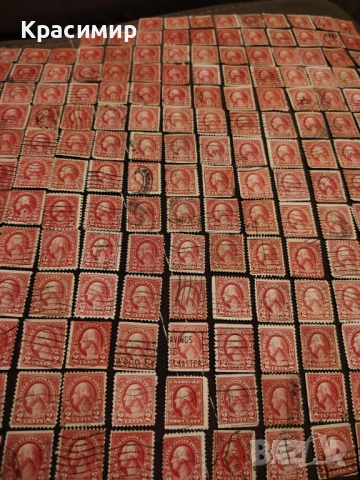 2 Цент Джордж Вашингтон. ПОЩЕНСКИ марки. 202 бр. , снимка 10 - Филателия - 52795086