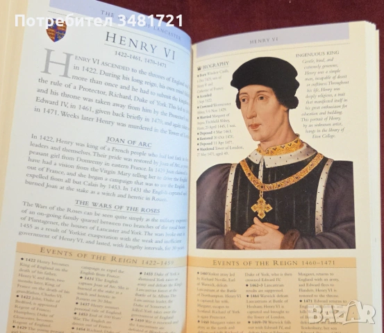 Kings & Queens of England and Scotland, снимка 7 - Енциклопедии, справочници - 53251784