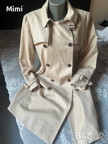 Hugo Boss Шлифер/Тренчкот 42/44, снимка 10 - Шлифери - 51772761