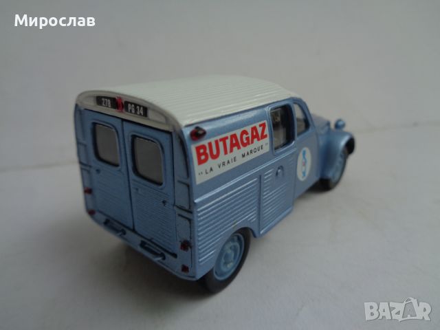 1:43 NOREV CITROEN ZCV AZU ПИКАП ИГРАЧКА КОЛИЧКА МОДЕЛ, снимка 3 - Колекции - 45946587