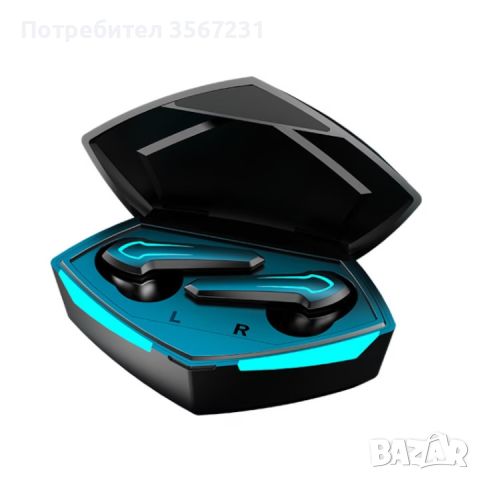 Безжични геймърски слушалки, bluetooth слушалки Gaming TWS, снимка 3 - Bluetooth слушалки - 45481122