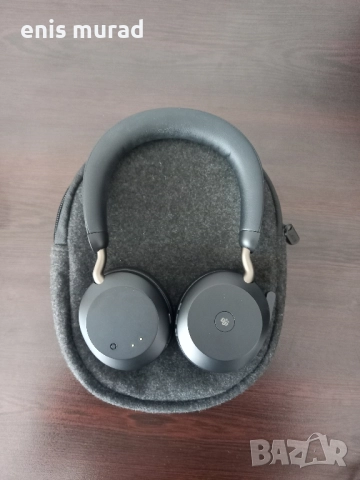 Jabra Evolve2 75 – безжични професионални слушалки + Desk Stand + Link 380, снимка 2 - Слушалки за компютър - 51947339