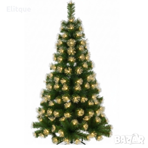 Коледна елха с вградени светлини - магията на Коледа - 150см, снимка 4 - Други стоки за дома - 52449117