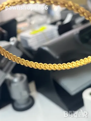 Златна гривна 22 карата, снимка 6 - Гривни - 50342378