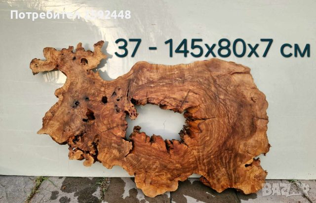 Дървен материал от маслина (янове) и шайби, снимка 7 - Маси - 28068569
