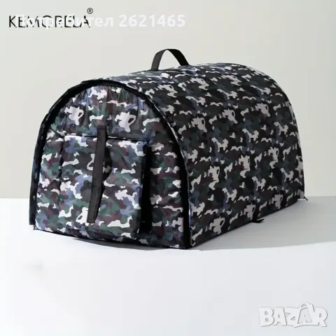 Водоустойчива Котешка къща, легло на открито, изолирана, устойчива на атмосферни влияния, снимка 8 - За котки - 49781256