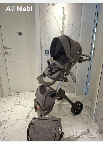 Детска количка STOKKE в много добро състояние , снимка 3 - Детски комплекти - 54042949