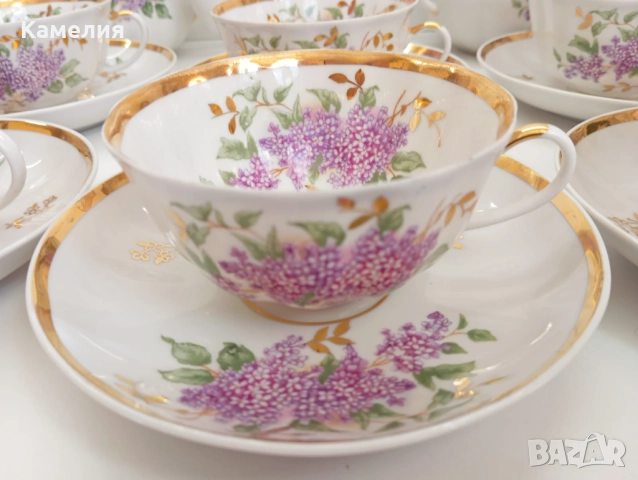 Руски порцелан , снимка 4 - Сервизи - 52943273