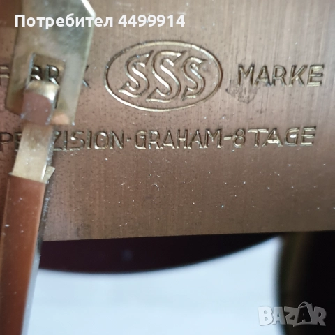 ВИНТИДЖ КАМИНЕН ЧАСОВНИК BUCHERER, снимка 12 - Антикварни и старинни предмети - 51732211