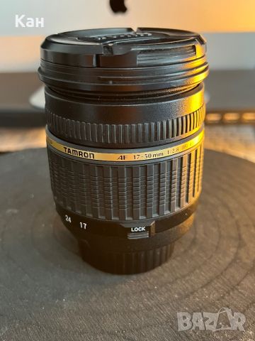 Продавам обектив обектив Tamron AF 17-50mm f/2.8 SP LD DI II XR за Nikon, снимка 1 - Обективи и филтри - 46346177