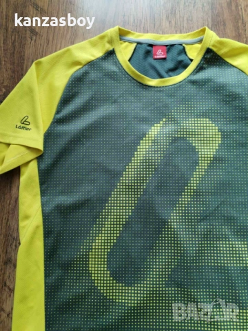 Löffler Sportswear - страхотна мъжка тениска Л, снимка 2 - Тениски - 54196125