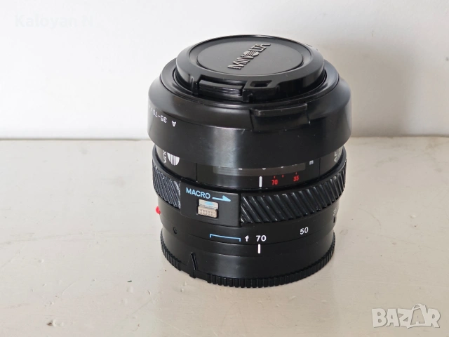 Обектив Minolta AF 35-70mm f/4 „The Little Beercan" за Minolta A/Sony A байонет, снимка 4 - Обективи и филтри - 54122608