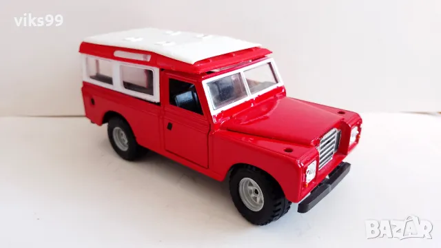 Bburago Land Rover Seria II - Мащаб 1:25 , снимка 5 - Колекции - 49438745