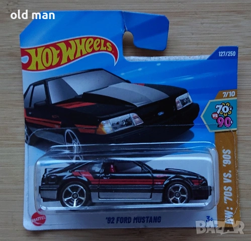 Hot Wheels '92 Ford Mustang 